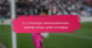 2-2-2 formācija: taktiskā efektivitāte, spēlētāju ķīmija, spēles stratēģijas